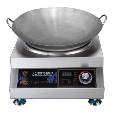 【商用廚房小家電 WSD-TS-5KW-A】喬風大功率商用電磁爐5000w電磁灶5kw食堂飯店餐廳凹面定時小炒爐【價格 圖片 品牌 報價】-蘇寧易購